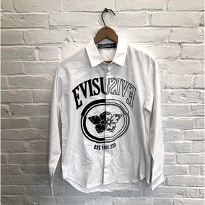 Evisu Kuro Embroidered Oxford Shirt